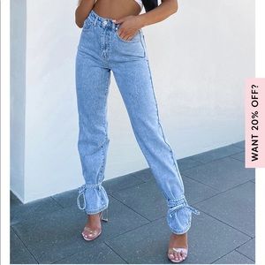 COPY - Straight leg denim jeans